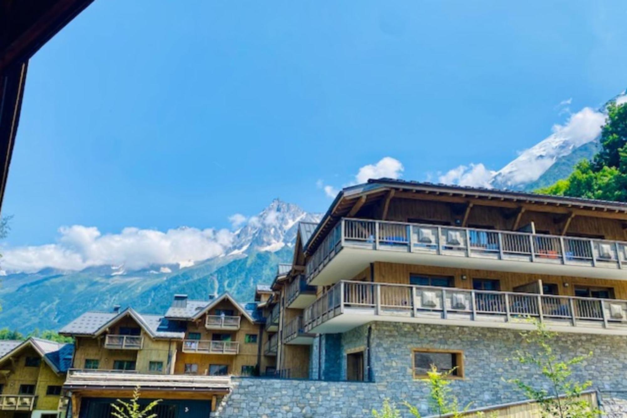 Slopes Of Les Houches 25 M With Balcony Apartment Luaran gambar