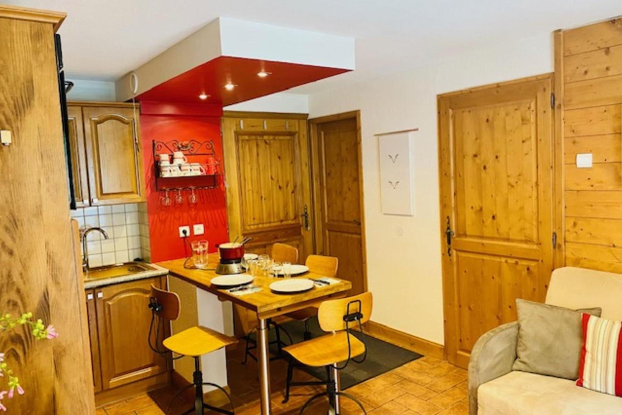 Slopes Of Les Houches 25 M With Balcony Apartment Luaran gambar